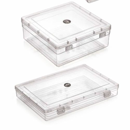 Konark Square Plastic Container
