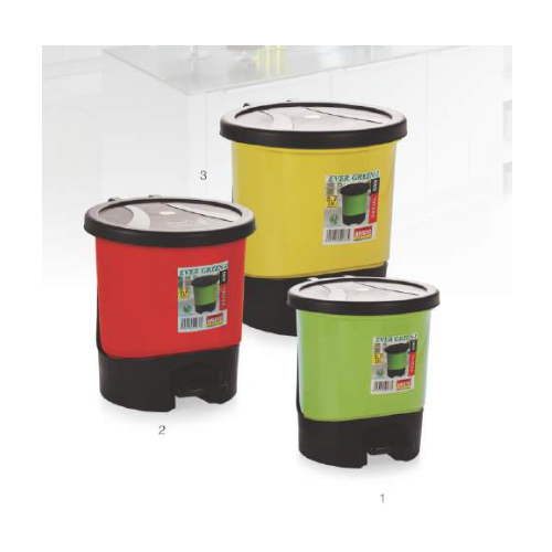 Evergreen Pedal Swing Waste Bin