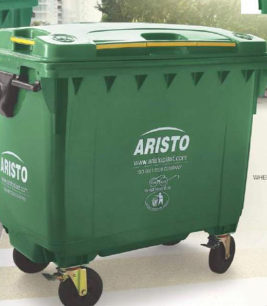 Wheel Plastic Waste Bin