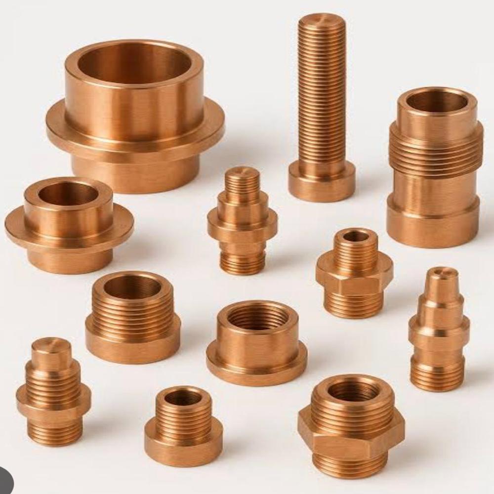 Custom Copper turned parts