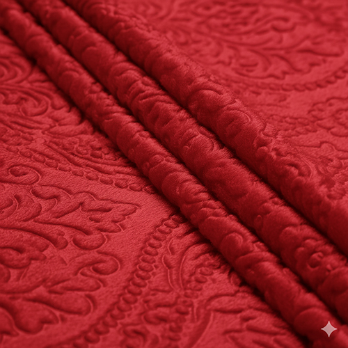 Red Velvet Fabric
