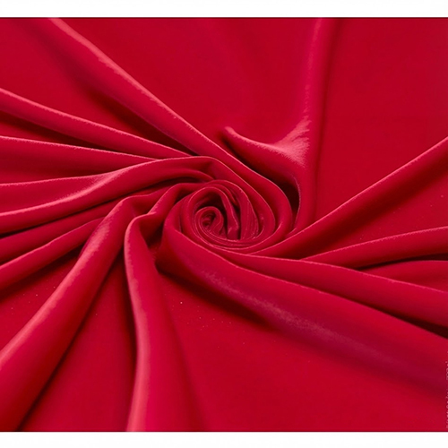 Ladies Dress Velvet Fabric