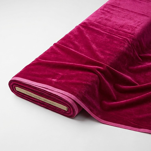 Ladies Dress Velvet Fabric