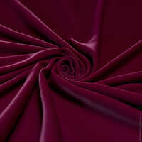 Red Color Velvet Fabric - Density: 220 Gram Per Cubic Centimeter(g/cm3)