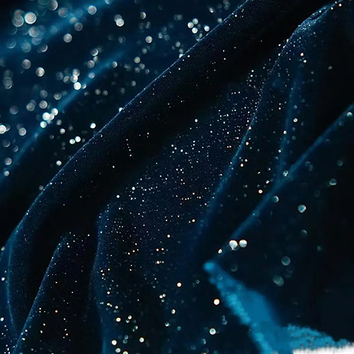 Glitter Sparkle Velvet Fabric