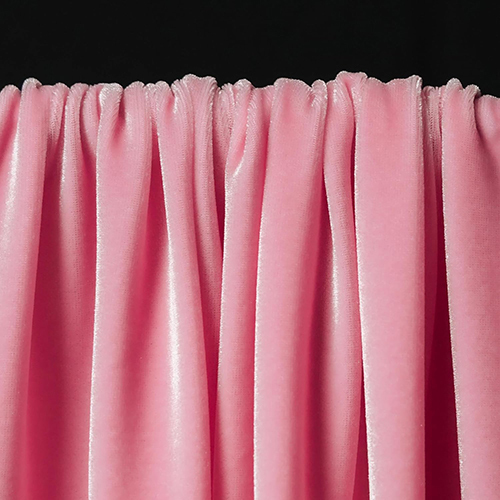 Baby Pink Velvet Fabric