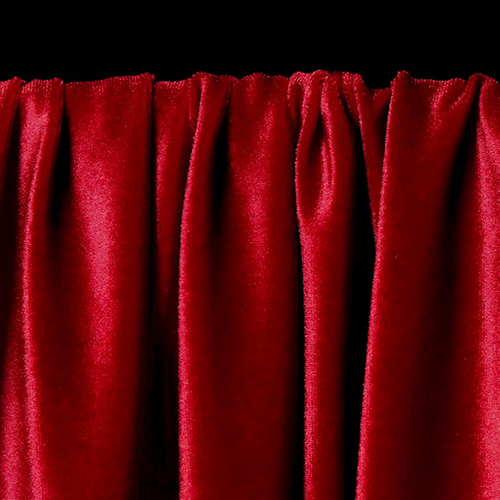 Red Color Velvet Fabric