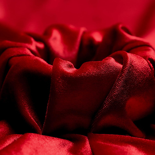 Red Color Velvet Fabric