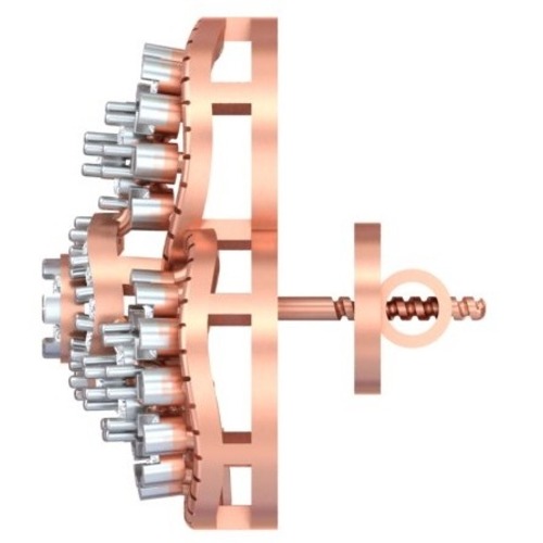 Floral Cluster Stud Earrings