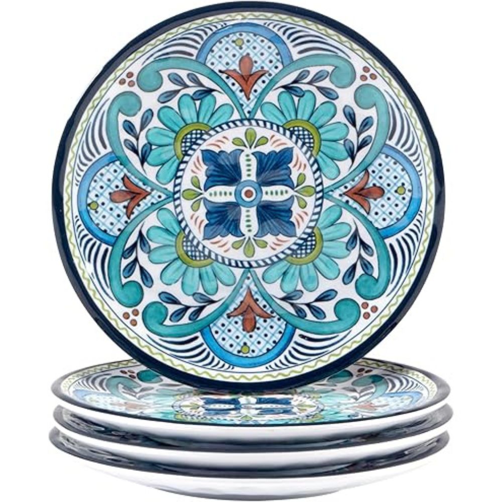 Premium White Melamine Plates Set Classic Design Strong Durable and Perfect for Daily Dining and Professional Use