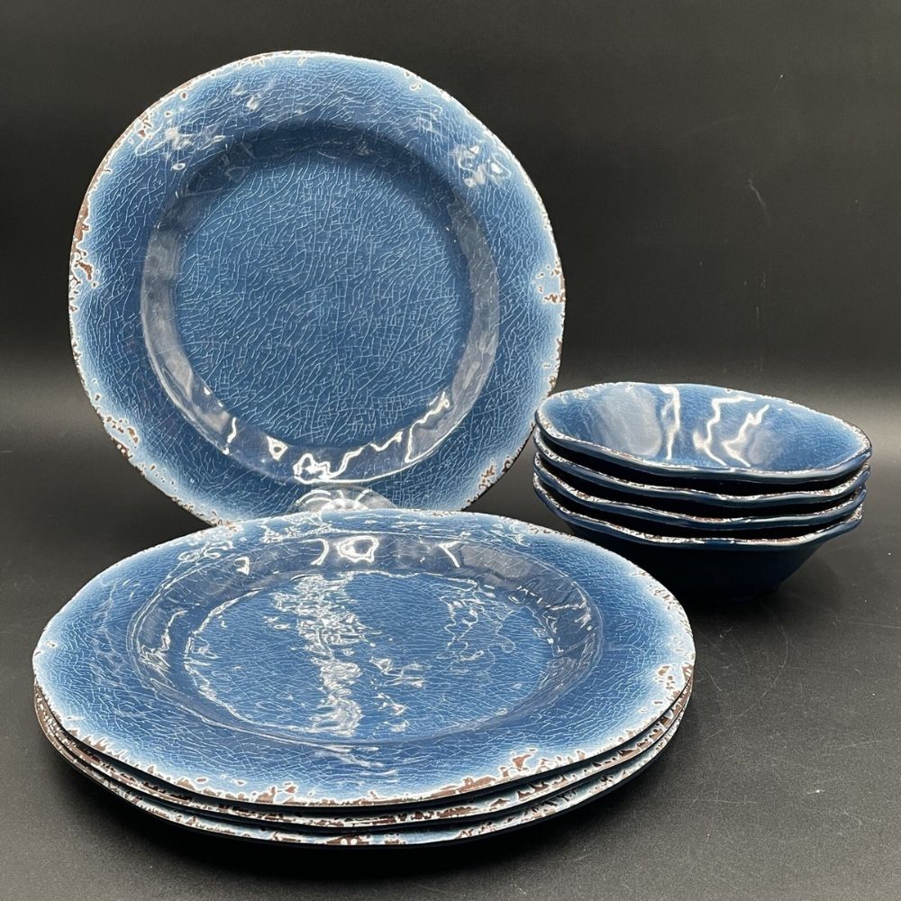 Premium White Melamine Plates Set Classic Design Strong Durable and Perfect for Daily Dining and Professional Use