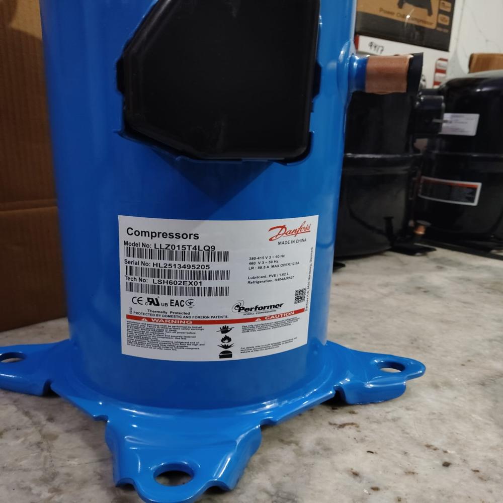Danfoss Llz015 Scroll Compressor - Air Tank Capacity: 40 Kilogram(kg)