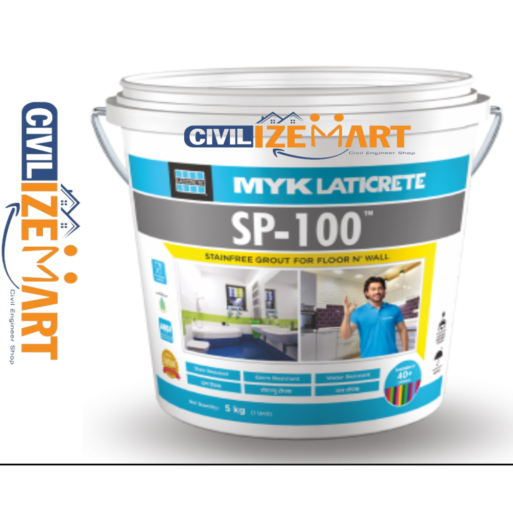 MYK LATICRETE LATAPOXY SP-100 (5KG) TILE JOINT,STAIN FREE GROUT