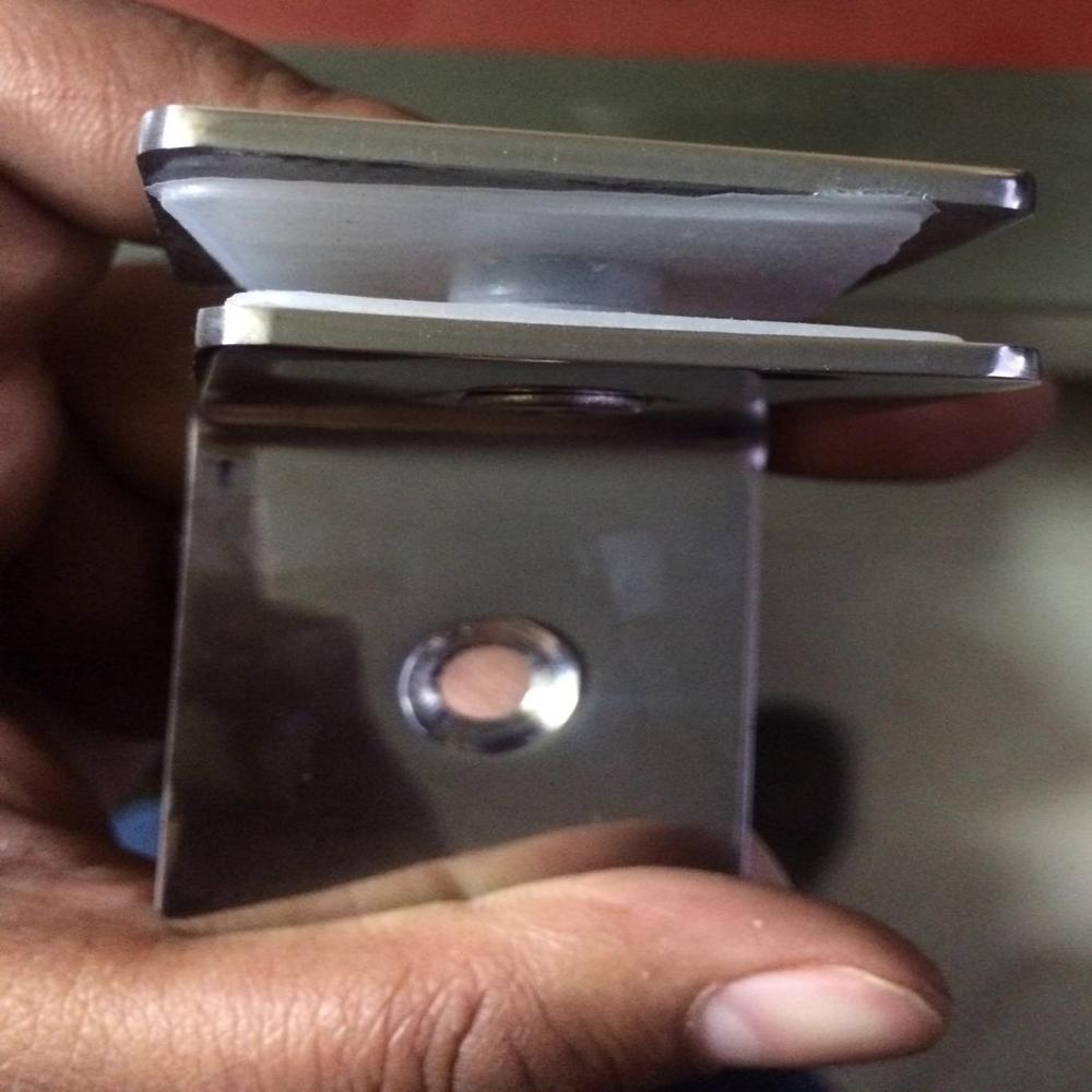 Ss L Connector - Shape: Square