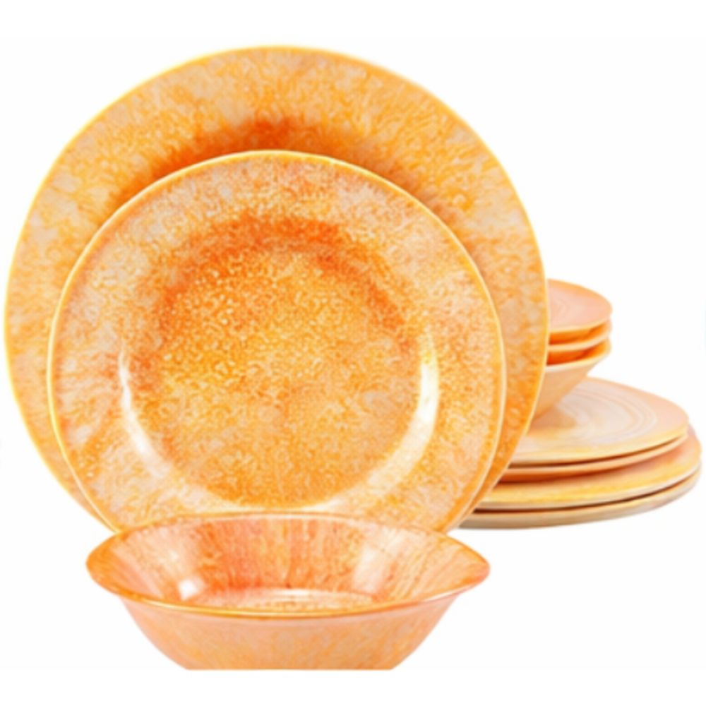 Stackable Melamine Dinner Plates Set Space Saving Durable And Perfect For Kitchen Storage And Commercial Use