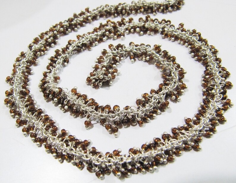 Hessonite Garnet Plain Smooth 2mm Beads chain sold per foot