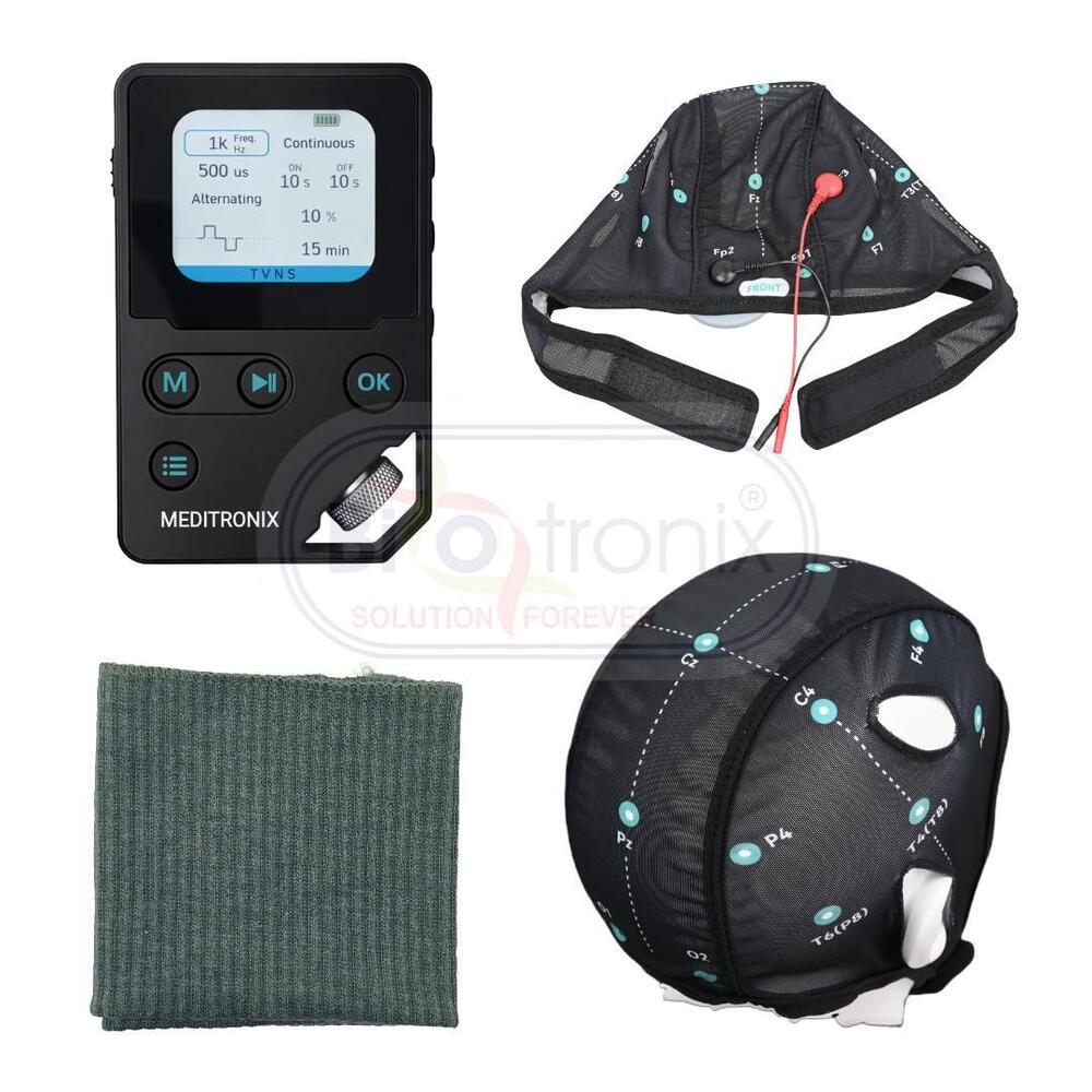 Multi Mode Brain Therapy Device tDCS tPCS tACS tVNS