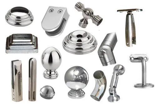 Steel Glass Railing Fitting