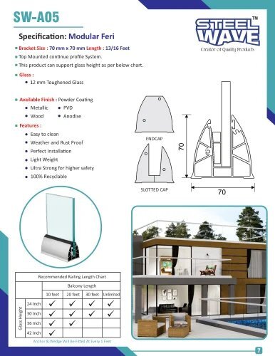 Aluminum Railing Accessories (3)