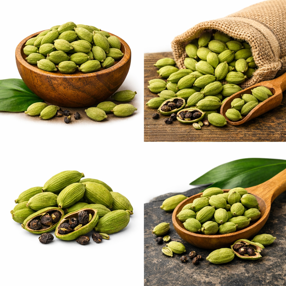 Green Cardamom - Grade: Food Grade