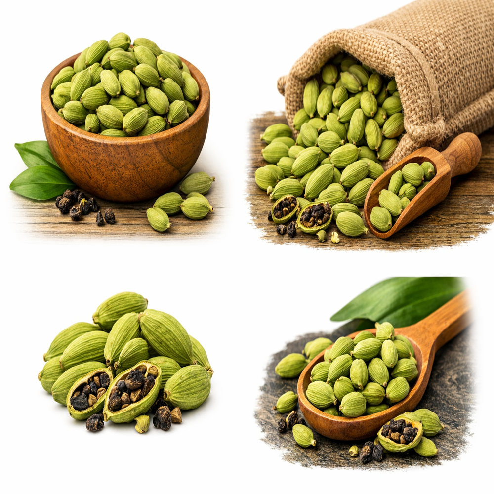 Green Cardamom - Grade: Food Grade