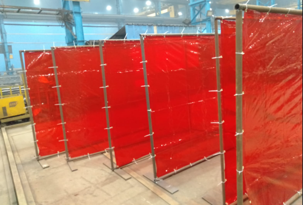 Flame Reatrdant PVC FabricWelding Booth