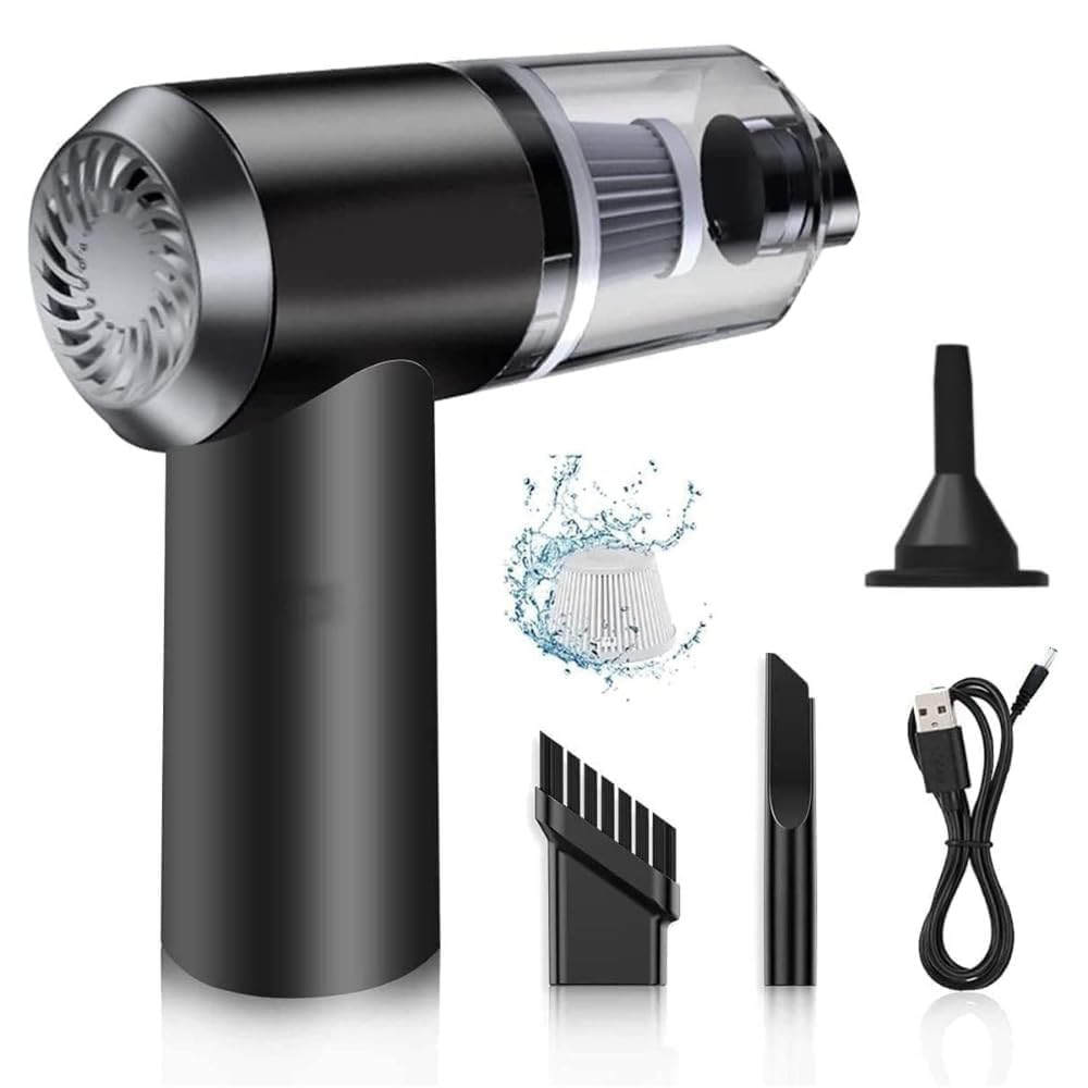 Portable Car Vacuum Cleaner with Blower