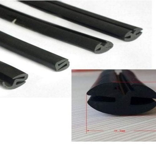 Rubber Profile - Color: Black