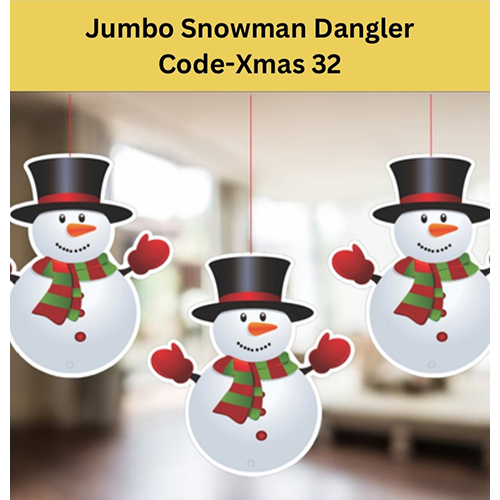 Jumbo Snowman Dangler