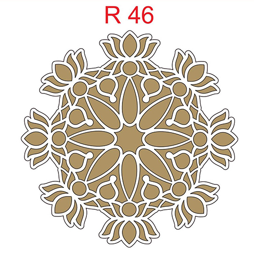 R 46 Diwali MDF Rangoli
