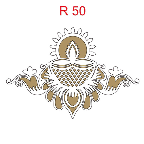 R 50 Diwali MDF Rangoli