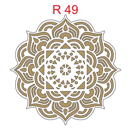 R 49 Diwali MDF Rangoli