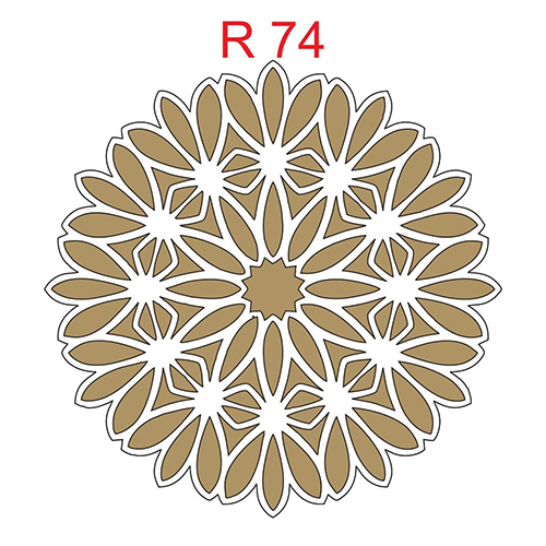 R 74 MDF Rangoli