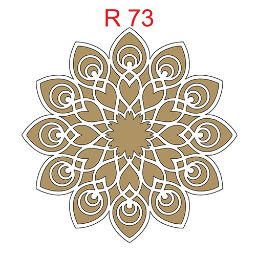 R 73 MDF Rangoli