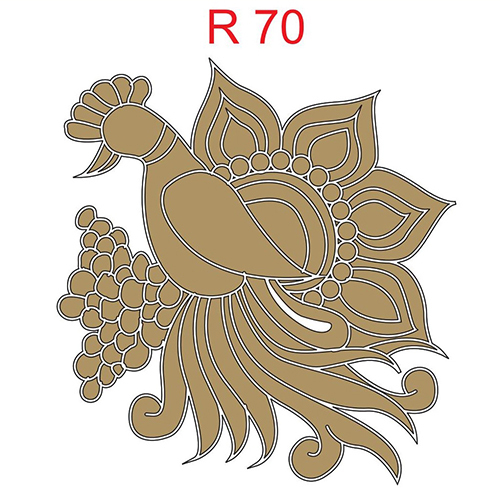R 70 MDF Rangoli