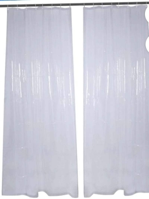 Pvc transparent Ac/ shower curtain