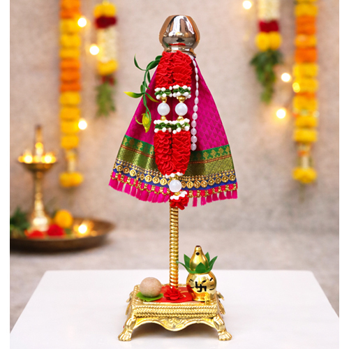 12 Inch Khan Gudi for Gudi Padwa Celebration