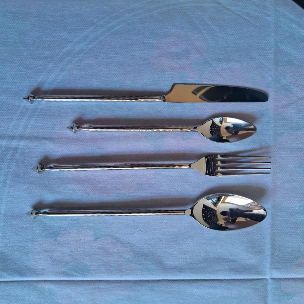 Ss Cutlery Set Of 24 - Color: Silver