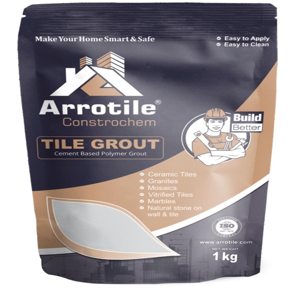 Arrotile Grout Pigmented, Cement Based Tile Joint Filler