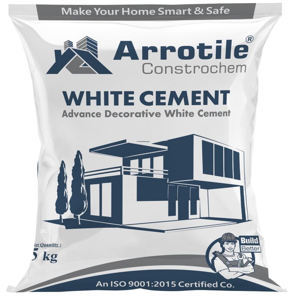 Arrotile White Cement - Application: Construction