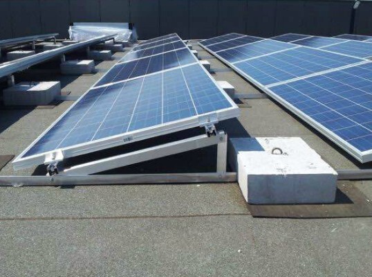 Solar Ballast Type Structure