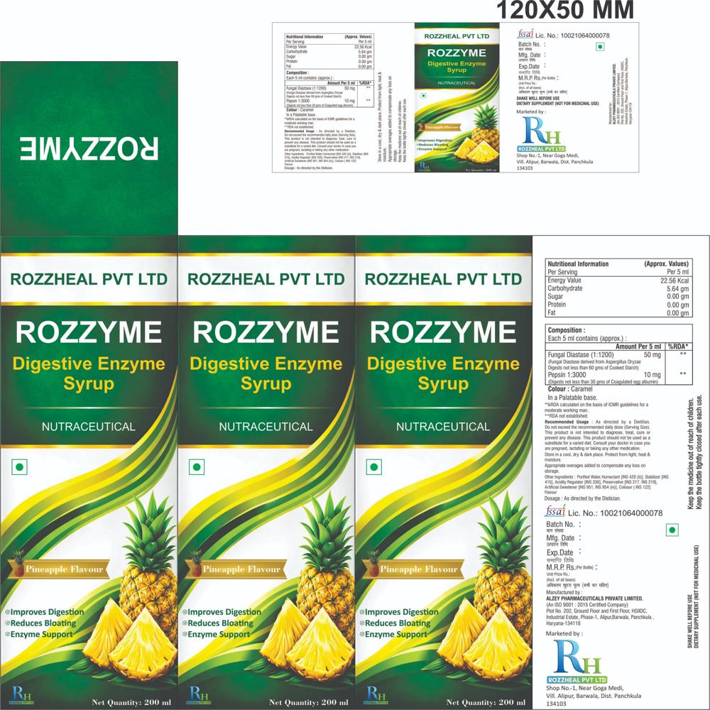 Enzyme Syrup - Dosage Form: Liquid