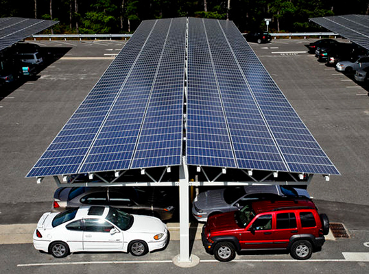 Solar Carport Structure