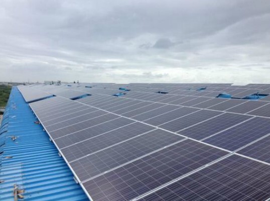 Solar Tin Roof Structure