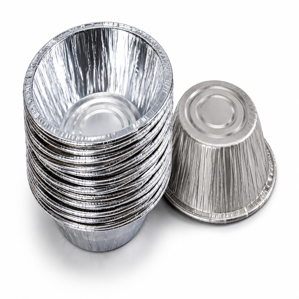 Silver Foil Biodegradable Disposable Bowl - Capacity: Approx 200 Ml