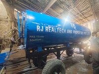 5000 L Silver Tractor Water Tanker