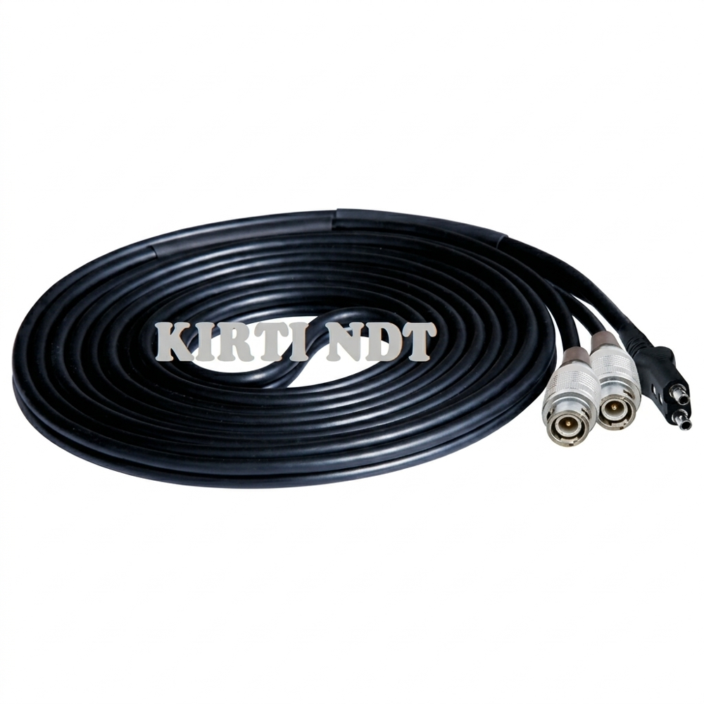 Dual Lemo to Mini Lemo 00 Dual Plug Socket Cable