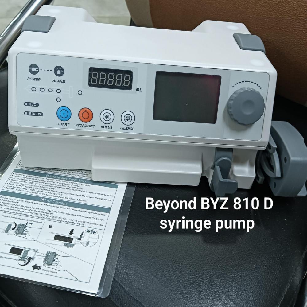 Syringe Pump - Accuracy: Within+3%  %