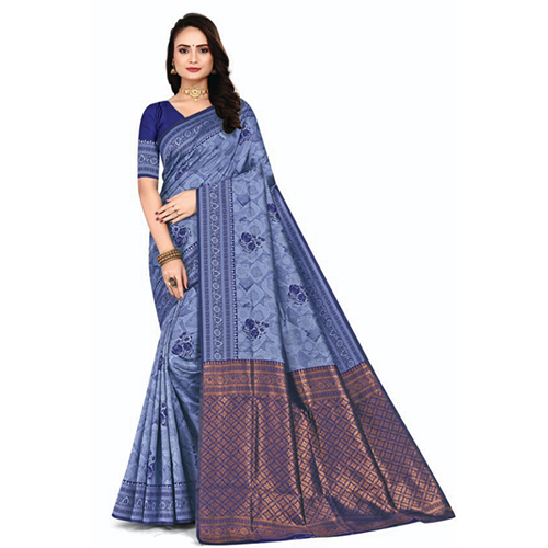 01B Tesla Silk Saree