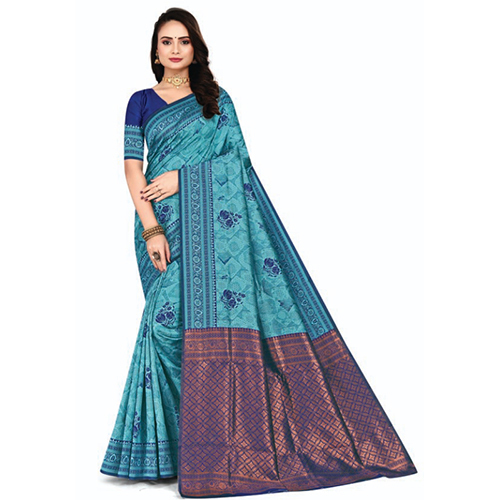 01C Tesla Silk Saree